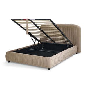 Habitat Beatrix Double End Lift Ottoman Bed - Mink 17550577