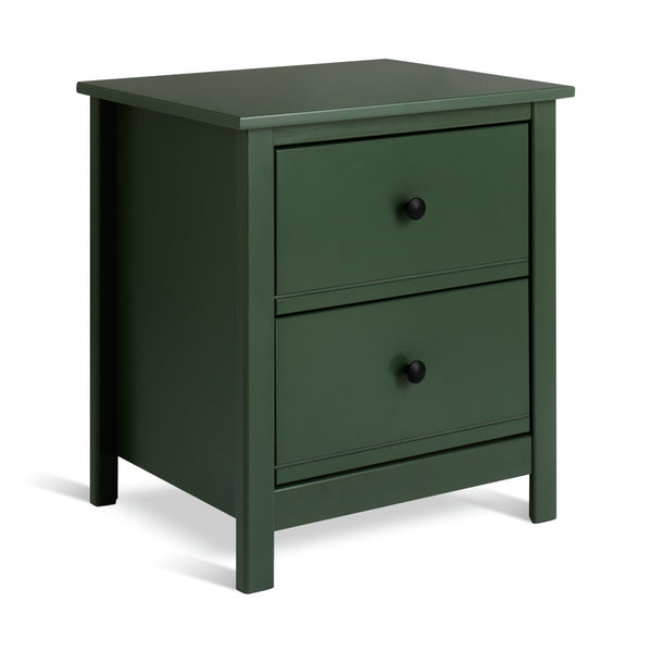 Habitat Brooklyn 2 Drawer Bedside Table - Green 14581783