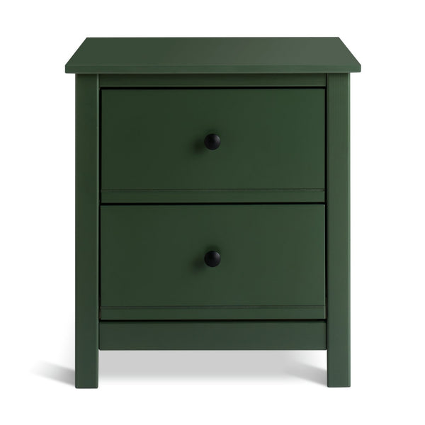 Habitat Brooklyn 2 Drawer Bedside Table - Green 14581783