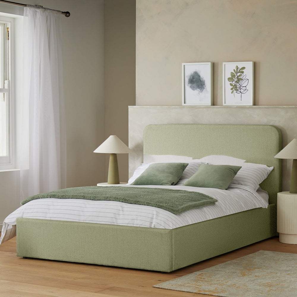 Habitat Chadwell Double End Lift Ottoman Bed - Sage 14660594