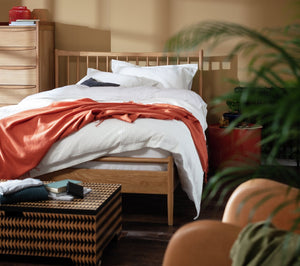 Habitat Chiltern Spindle Double Wooden Bed Frame - Oak 14660312
