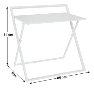 Habitat Compact Folding Office Desk - Grey 14469867