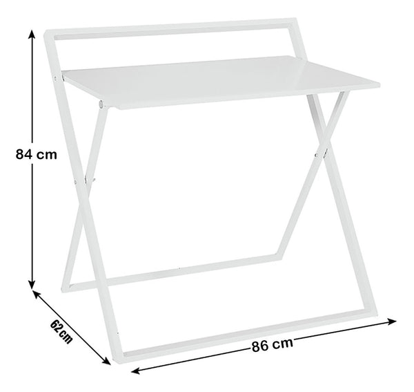 Habitat Compact Folding Office Desk - Grey 14469867