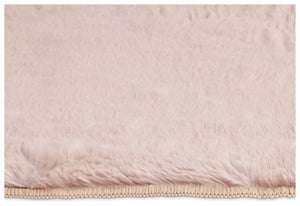 Habitat Cosy Soft Blush Short Pile Rug - 230x160cm 17185832
