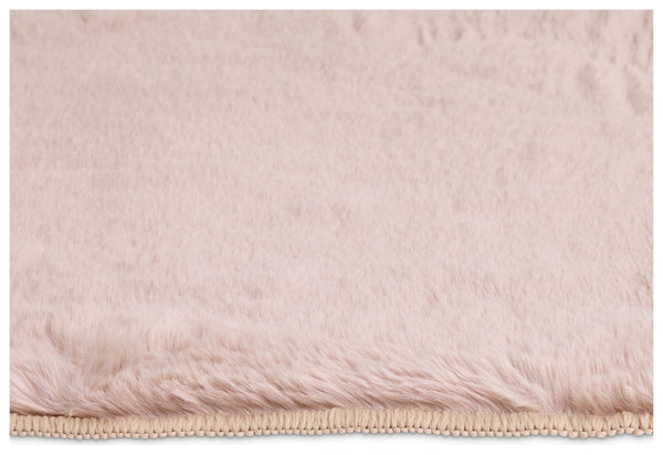 Habitat Cosy Soft Blush Short Pile Rug - 230x160cm 17185832