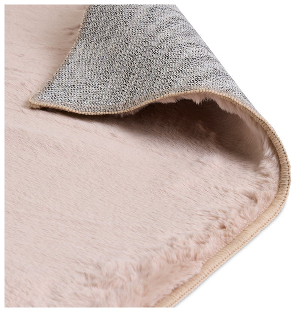 Habitat Cosy Soft Blush Short Pile Rug - 230x160cm 17185832