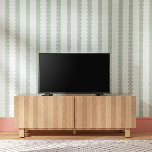 Habitat Cyril 4 Door TV Unit - Natural 17672864