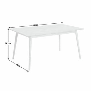 Habitat Dorney Herringbone Oak Veneer 6 Seater Dining Table 17702442
