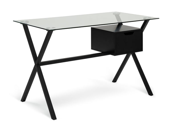 Habitat Dria 1 Drawer Desk - Black 12017132