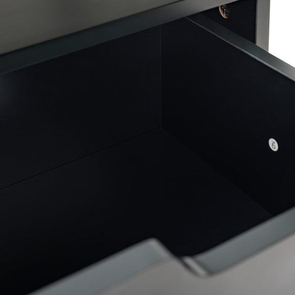 Habitat Dria 1 Drawer Desk - Black 12017132