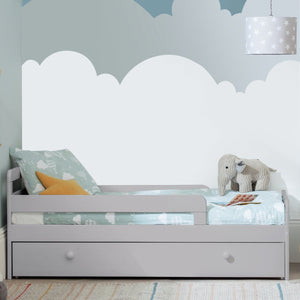 Habitat Ellis Toddler Bed Frame with Drawer - Grey 11178759