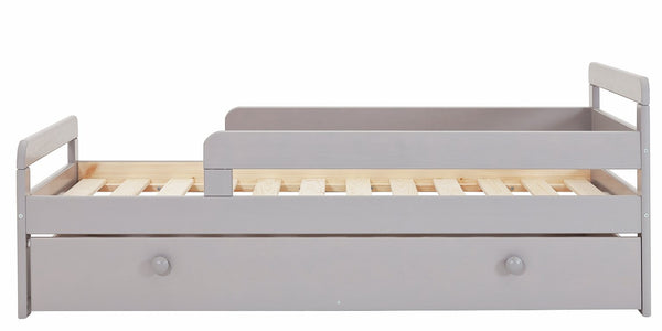 Habitat Ellis Toddler Bed Frame with Drawer - Grey 11178759
