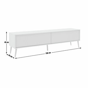 Habitat Fargo 2 Door TV Unit - Black 17711440