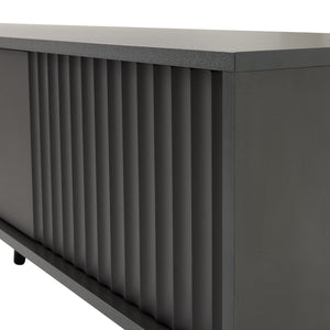 Habitat Fargo 2 Door TV Unit - Black 17711440
