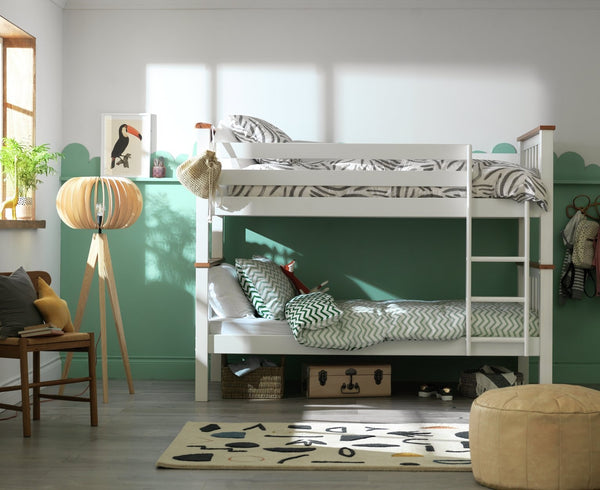 Habitat Heavy Duty Detachable Bunk - White and Pine 15424825