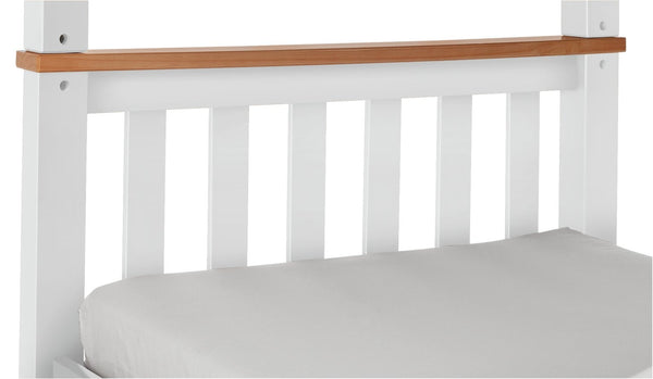 Habitat Heavy Duty Detachable Bunk - White and Pine 15424825