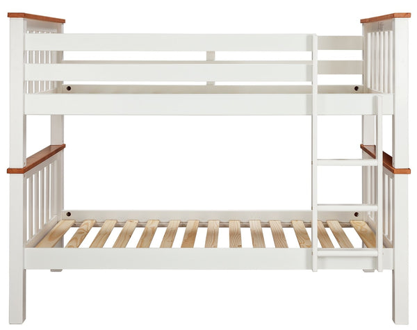 Habitat Heavy Duty Detachable Bunk - White and Pine 15424825