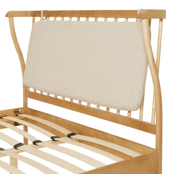 Habitat Hugh Wooden Kingsize Bed - Light Wood 17467701