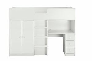 Habitat Jackson Single Highsleeper Bed Frame - White 17358786