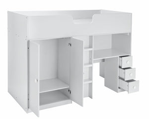 Habitat Jackson Single Highsleeper Bed Frame - White 17358786
