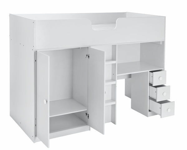 Habitat Jackson Single Highsleeper Bed Frame - White 17358786