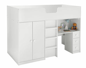 Habitat Jackson Single Highsleeper Bed Frame - White 17358786