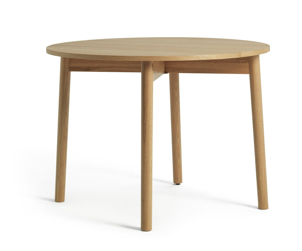 Habitat Jessie wood 4 seater folding dining table in natural oak effect finish