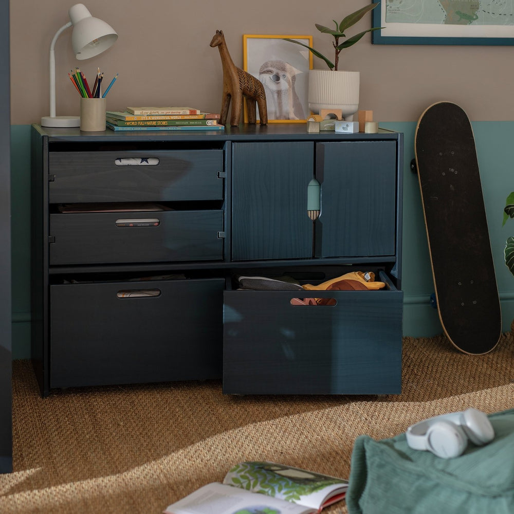 Habitat Kids Rico Double Storage Unit - Ink Blue 11182910