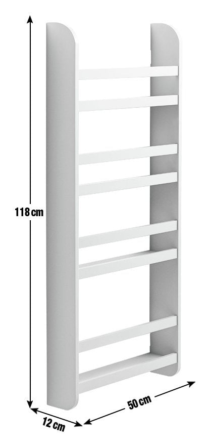 Habitat Kids Scandinavia Wall Mounted Bookcase - White 11303139