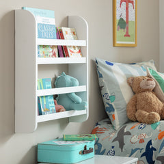 Habitat Kids Scandinavia Wall Mounted Mini Shelf - White 13426629