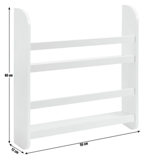 Habitat Kids Scandinavia Wall Mounted Mini Shelf - White 13426629