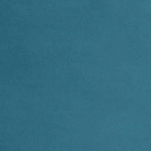 Habitat Kota teal sofa bed side view with fixed cushions