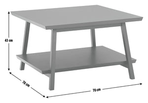 Habitat Kyoto Coffee Table - Black 14582108