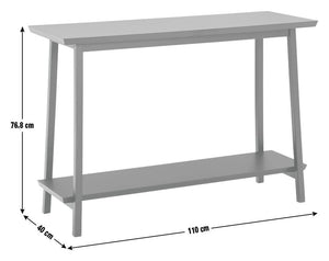 Habitat Kyoto Console Table - Black 14356949