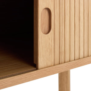 Habitat Lex 2 Door Oak TV Unit - Natural 17672084