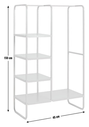 Habitat Lorelei Rail With Shelves - Red 16608530