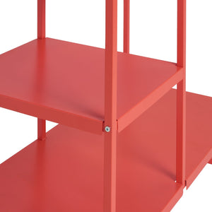 Habitat Lorelei Rail With Shelves - Red 16608530