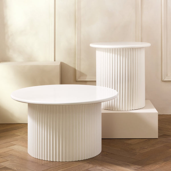 Habitat Luan Slatted Coffee Table - White 17616576