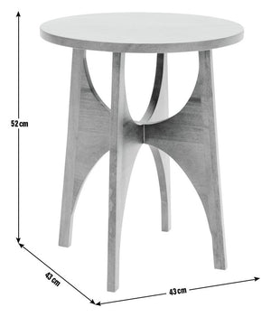 Habitat Mid Century Side Table - Walnut 13410790