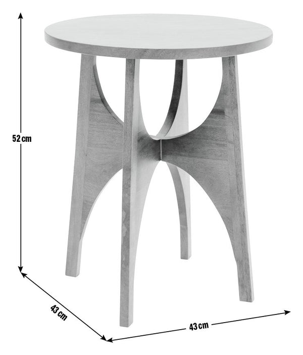 Habitat Mid Century Side Table - Walnut 13410790