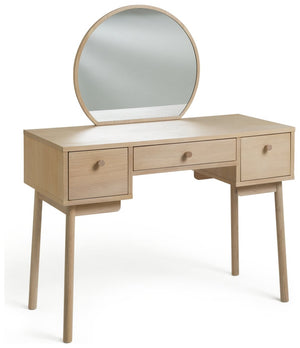 Habitat Moorlands 3 Drawer Dressing Table - Light Oak Veneer 12999308