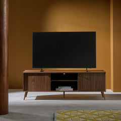 Habitat Nancy 2 Door TV Unit - Walnut 17869990