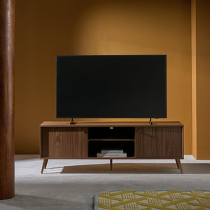 Habitat Nancy 2 Door TV Unit - Walnut 17869990