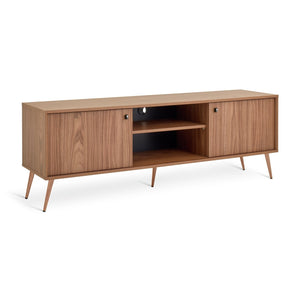 Habitat Nancy 2 Door TV Unit - Walnut 17869990