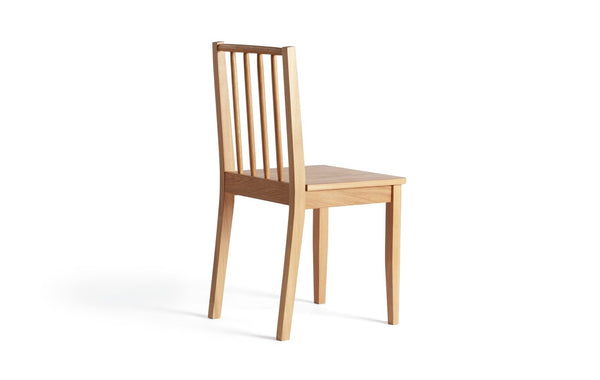 Habitat Nel Pair of Solid Wood Spindle Chair - Natural 19376759
