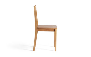 Habitat Nel Pair of Solid Wood Spindle Chair - Natural 19376759