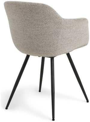 Habitat Noella Fabric Dining Chair - Natural 12025973