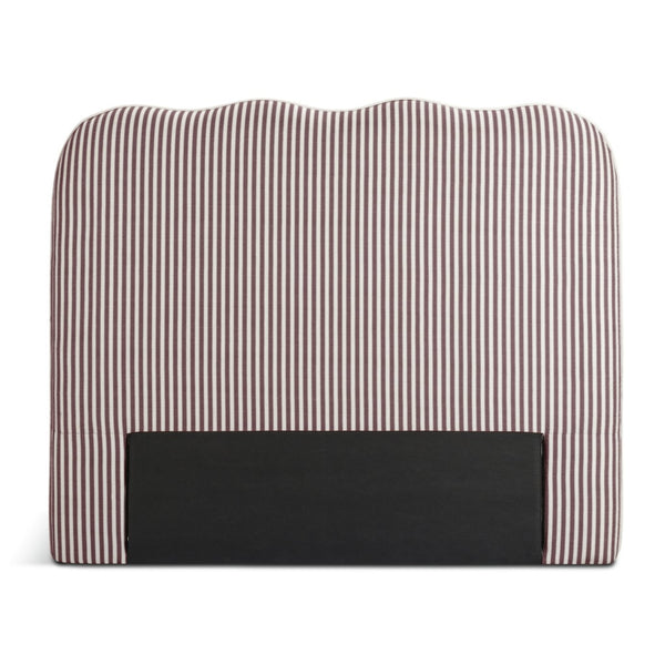 Habitat Onda Linen Kingsize Headboard - Stripe Plum 17742763