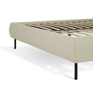 Habitat Orton Double Fabric Bed Frame - Natural 14039417