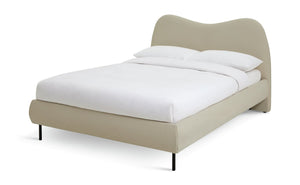 Habitat Orton Kingsize Fabric Bed Frame - Natural 14665458